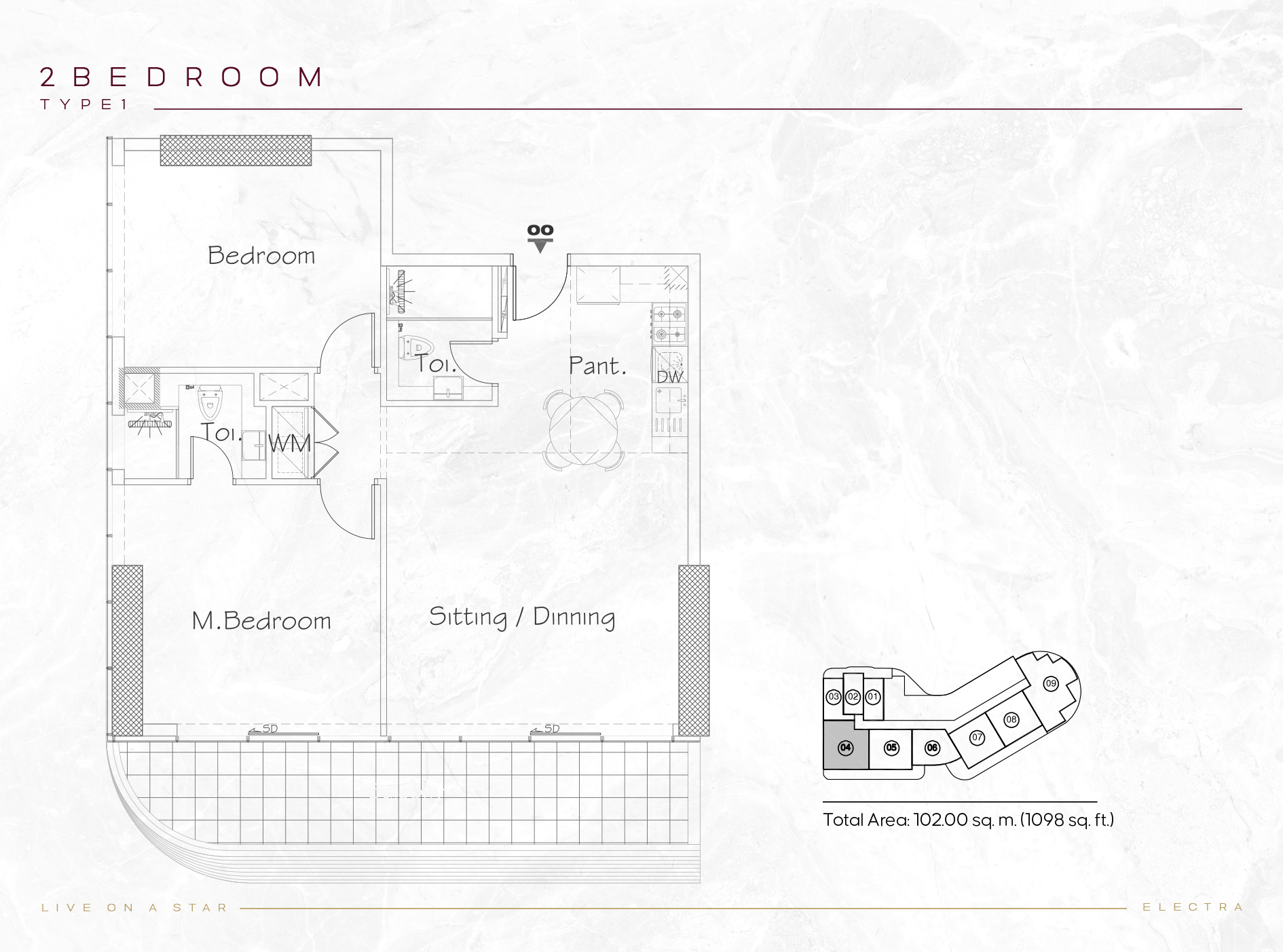 Electra at JVC floor plan 4