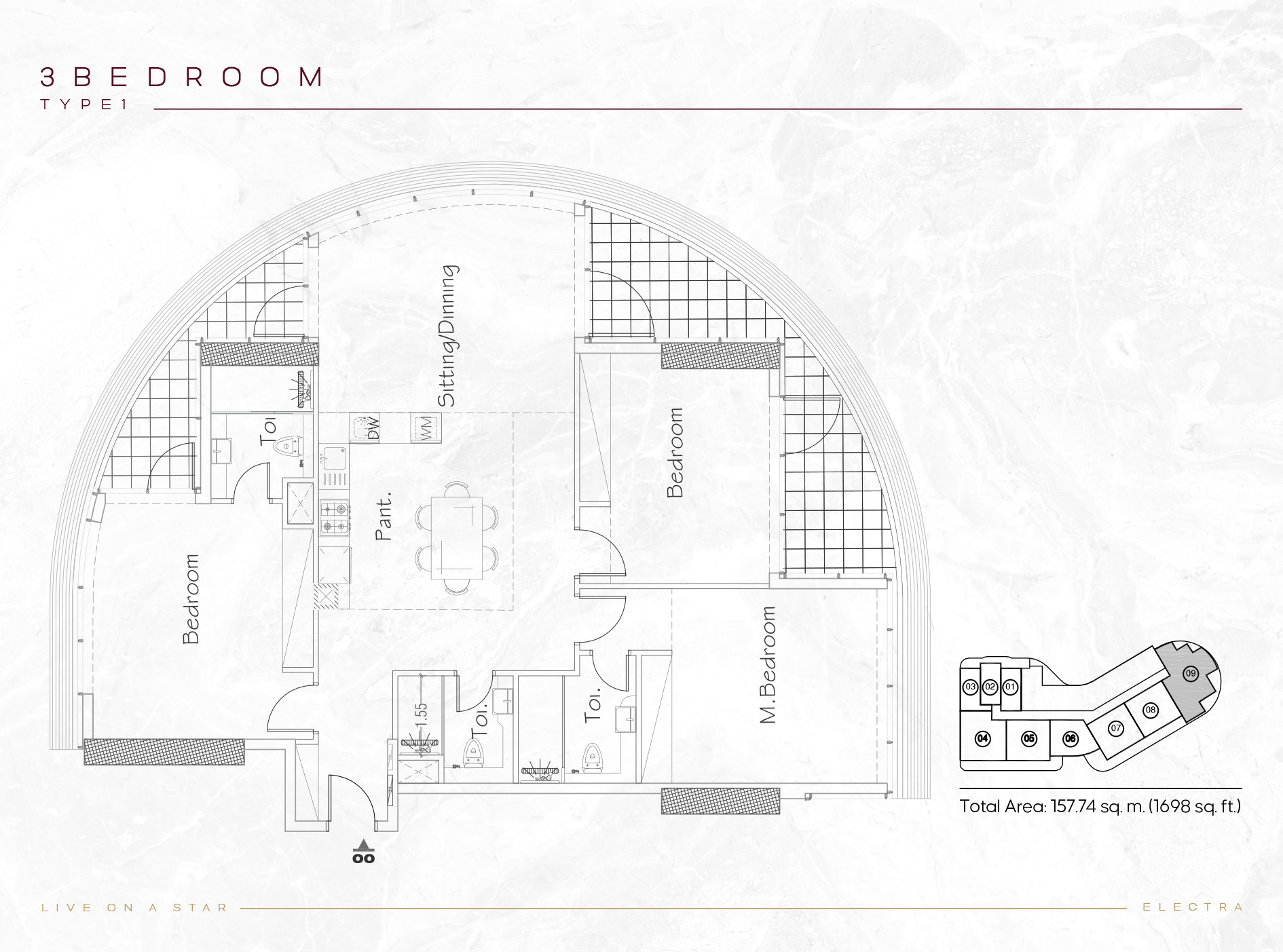 Electra at JVC floor plan 5