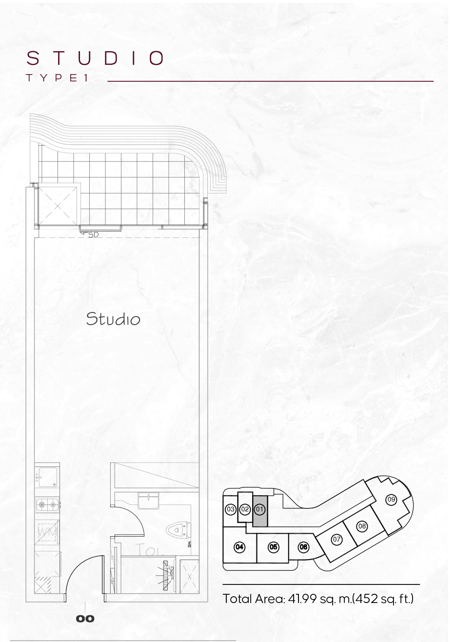 Electra at JVC floor plan 1