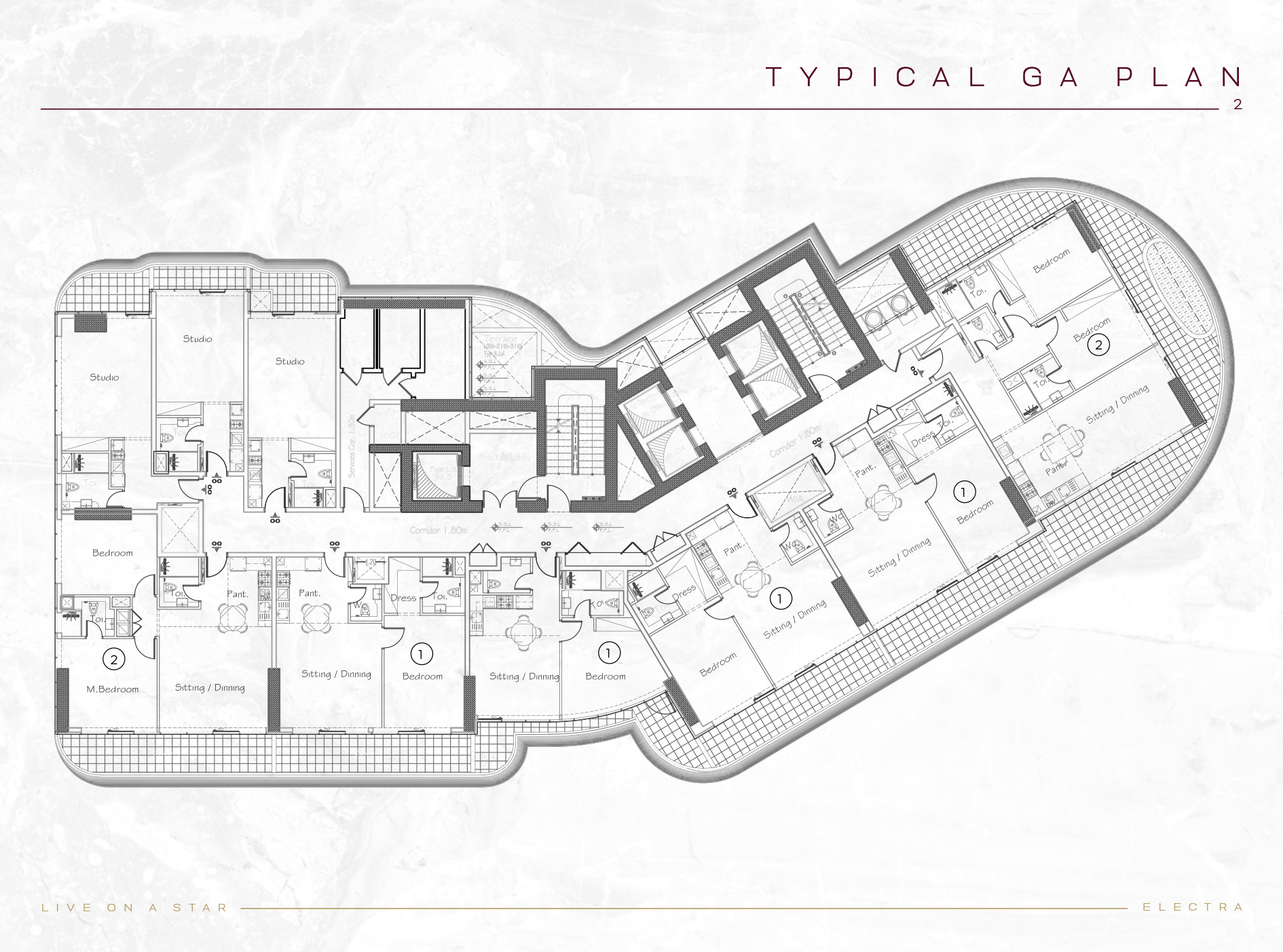 Electra at JVC floor plan 3