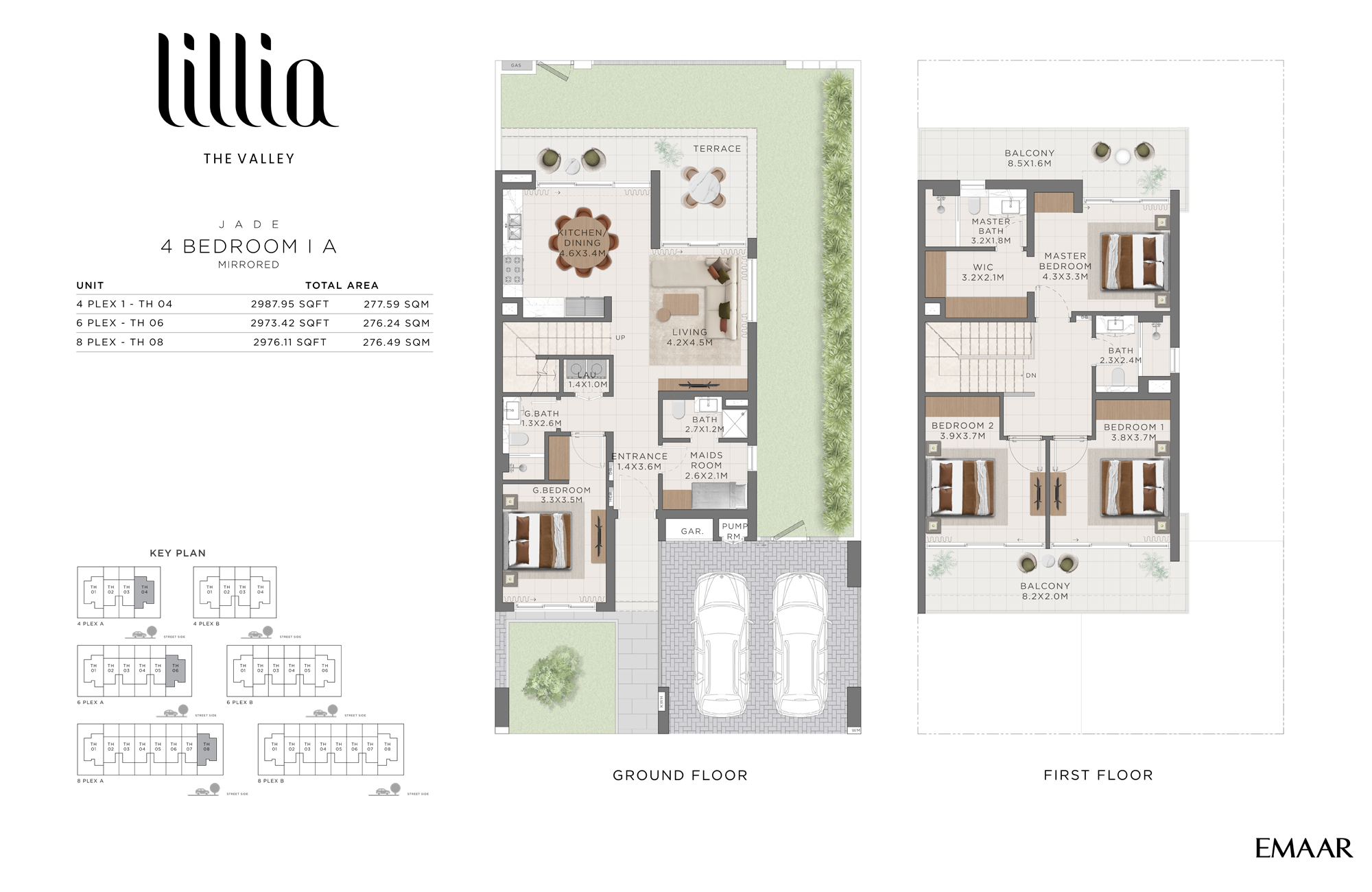 Lillia at The Valley floor plan 2