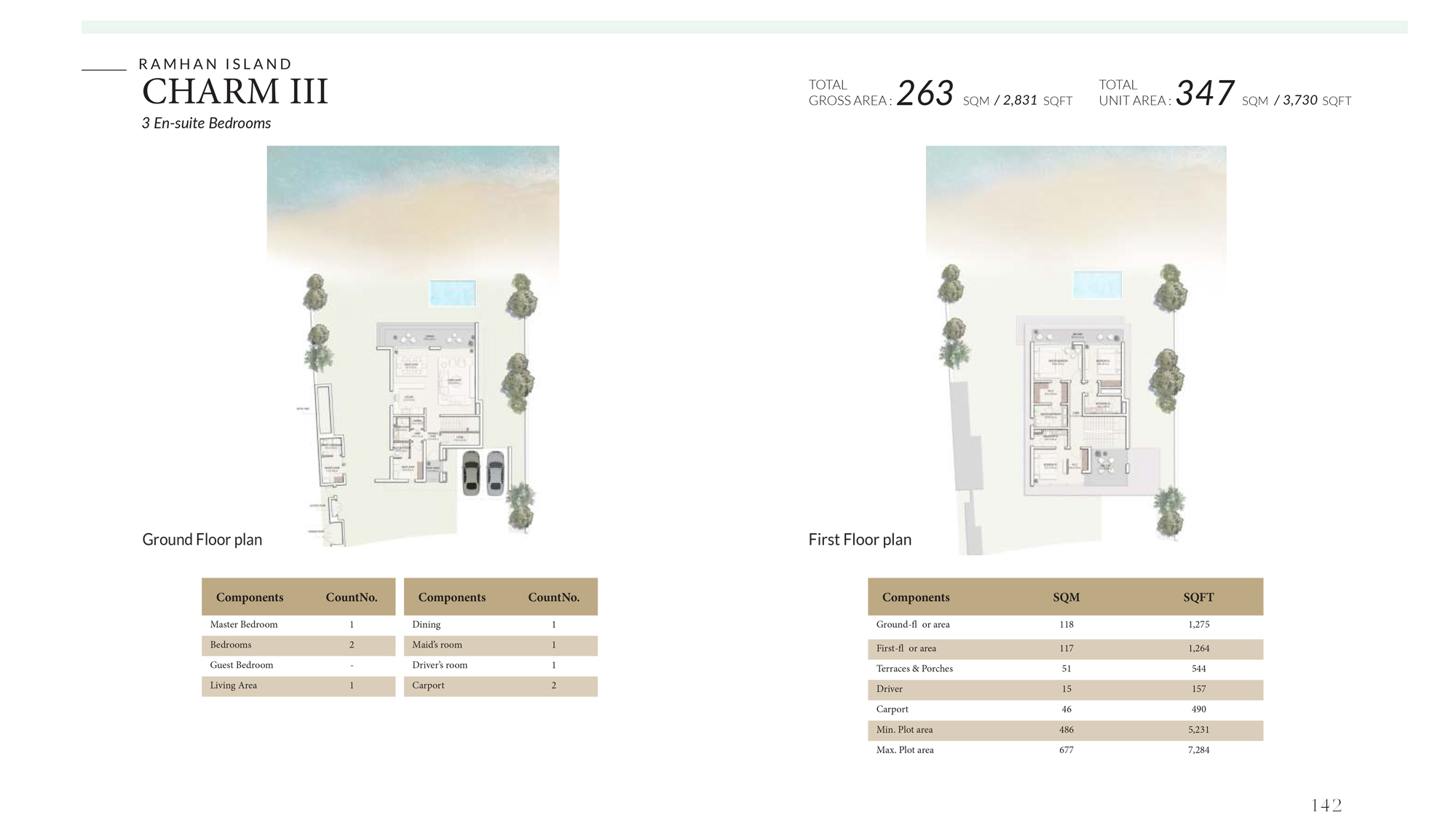 Ramhan Island Villas Phase 3 floor plan 2