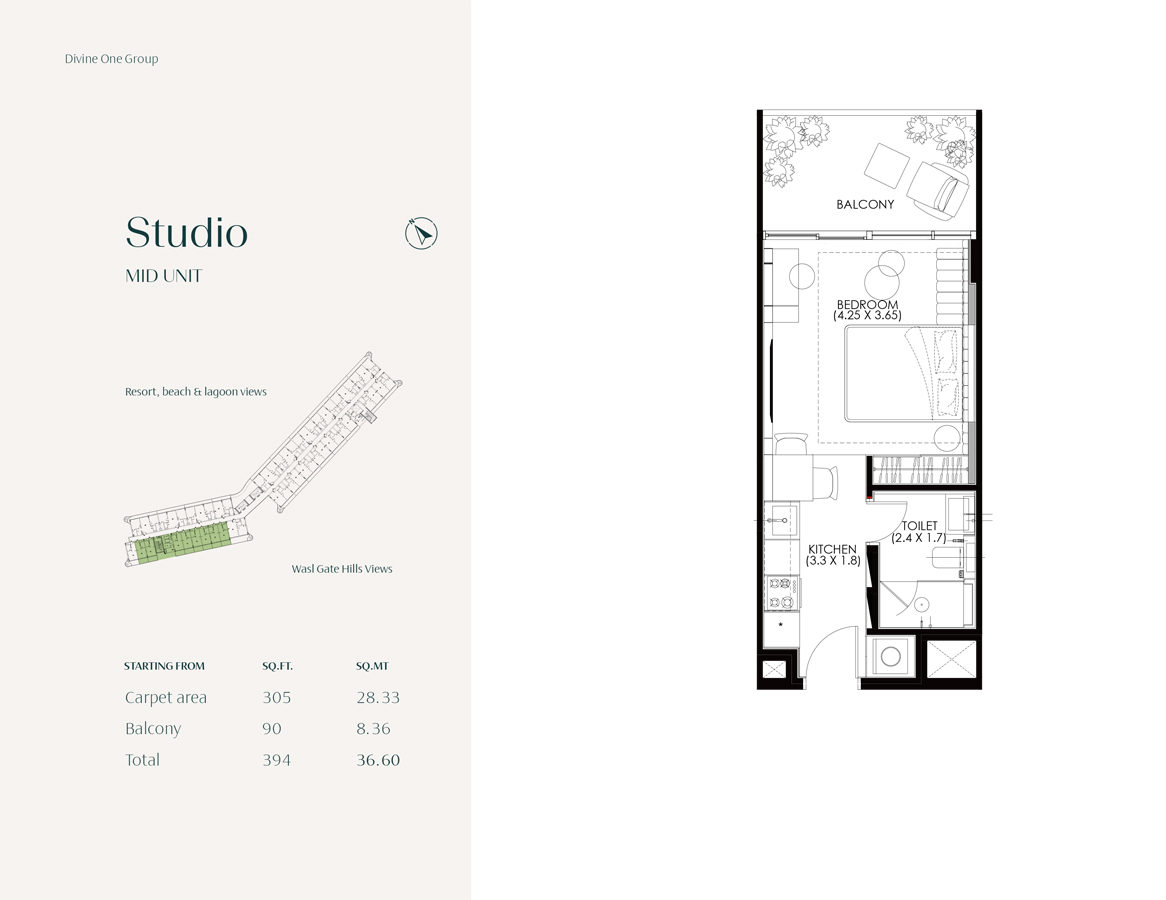 Hammock Park at Wasl Gate floor plan 1