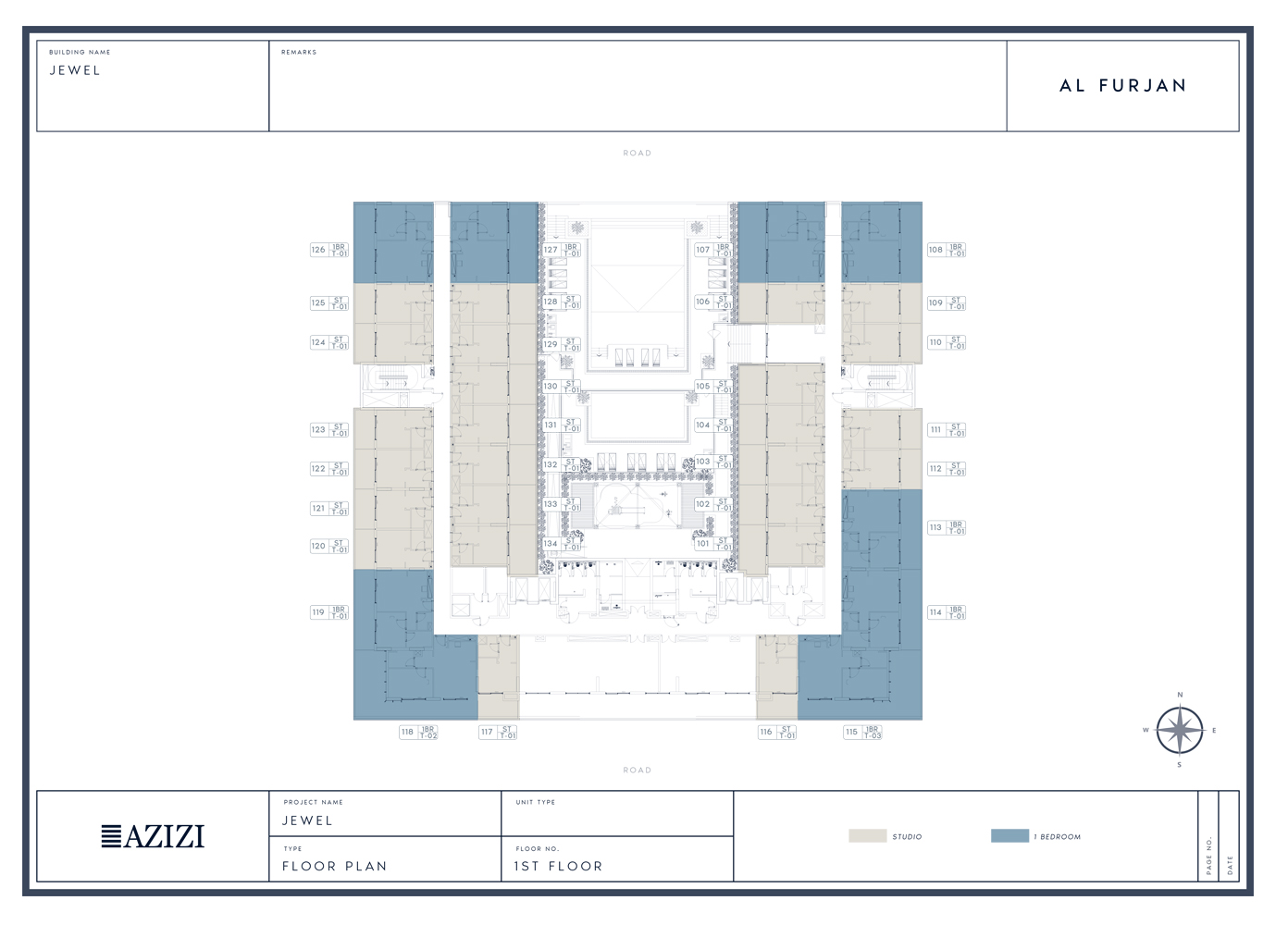 Azizi Jewel floor plan 3