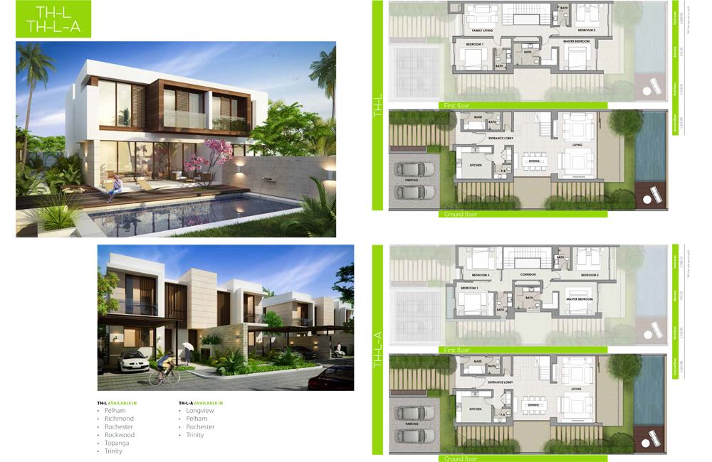 The Park Villas floor plan 1