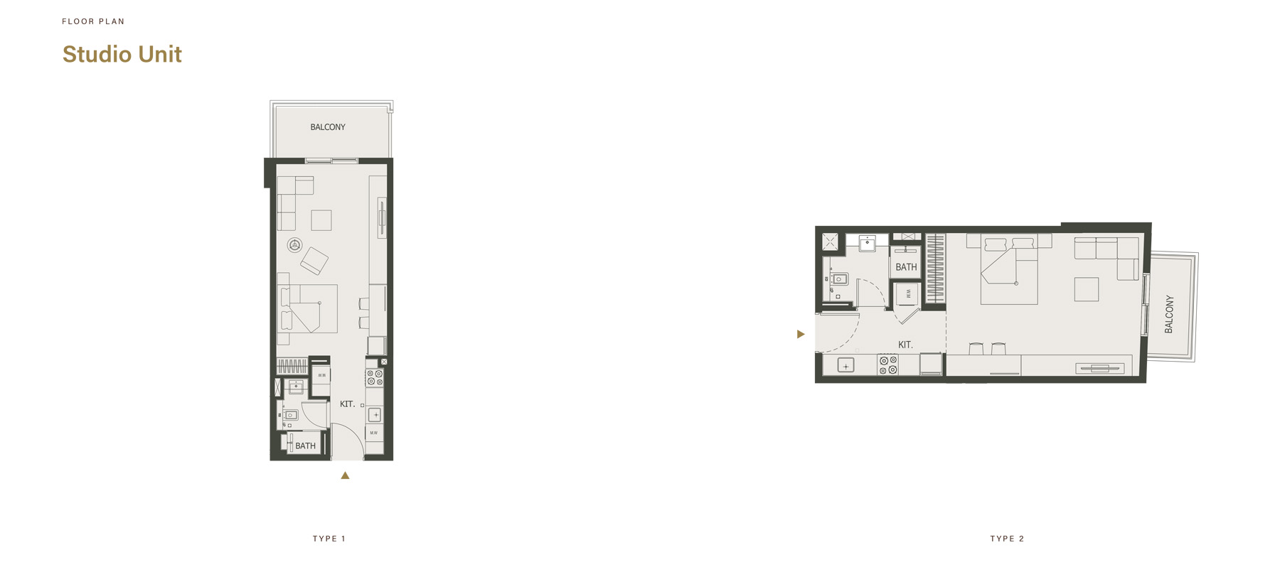 Binghatti Dawn floor plan 1