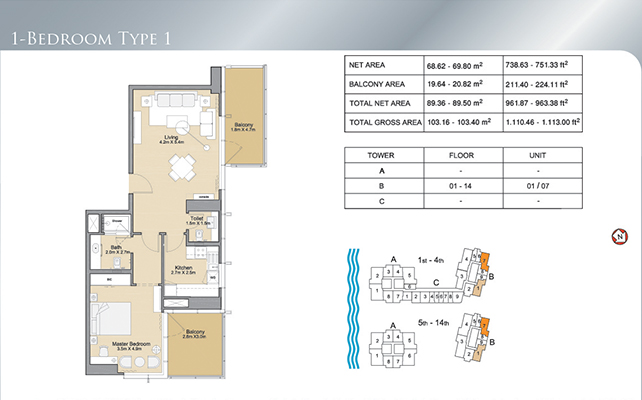 Sparkle Towers floor plan 2