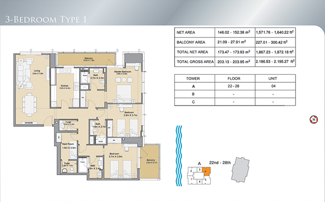 Sparkle Towers floor plan 5