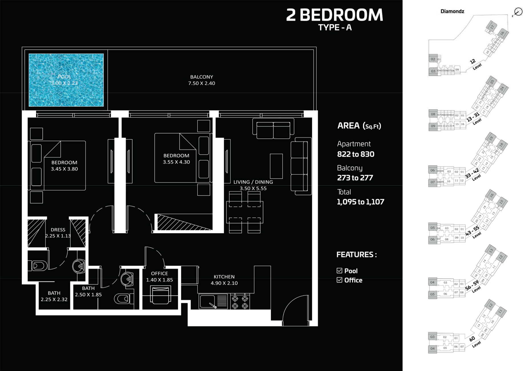 Diamondz by Danube floor plan 4