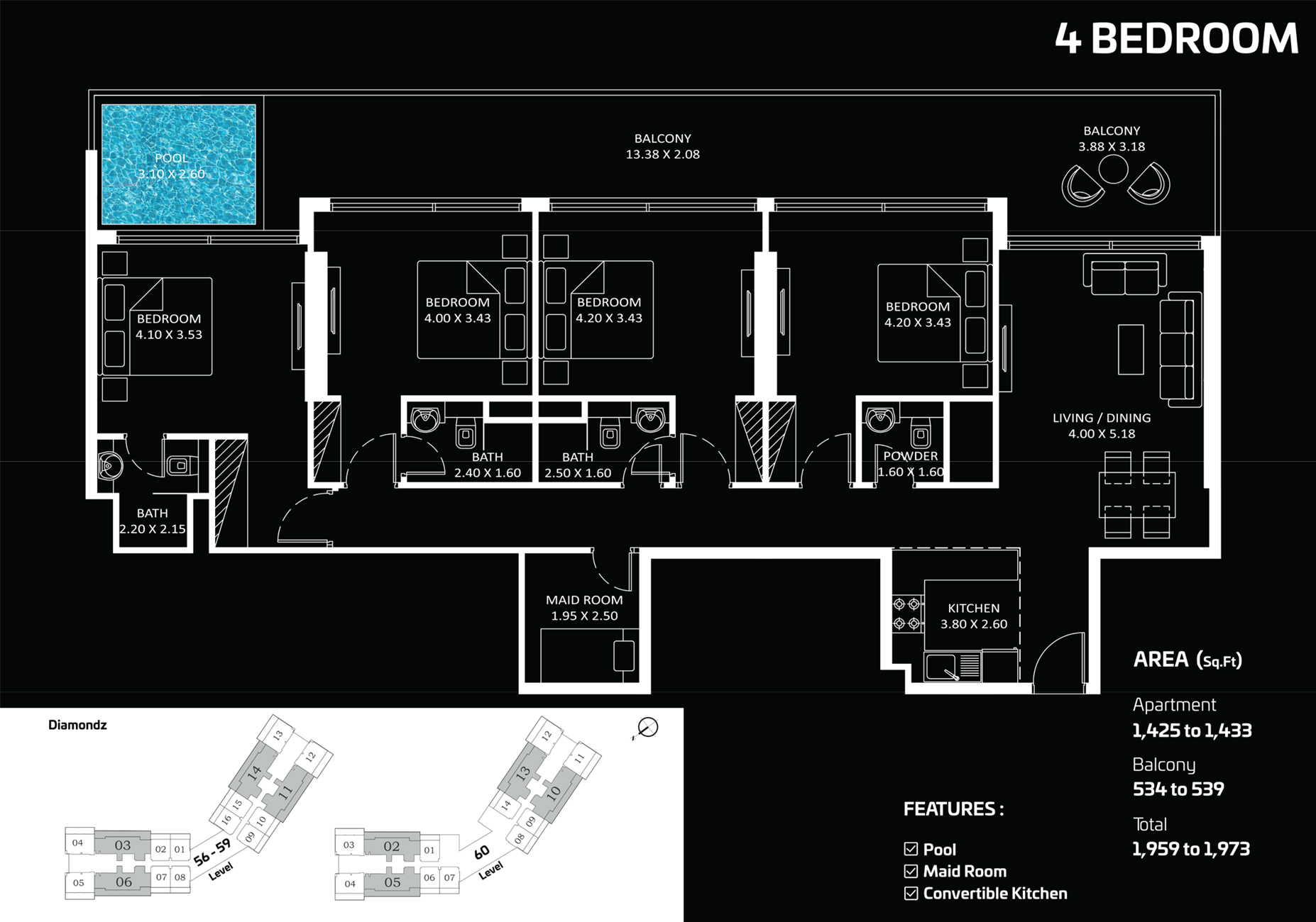 Diamondz by Danube floor plan 6