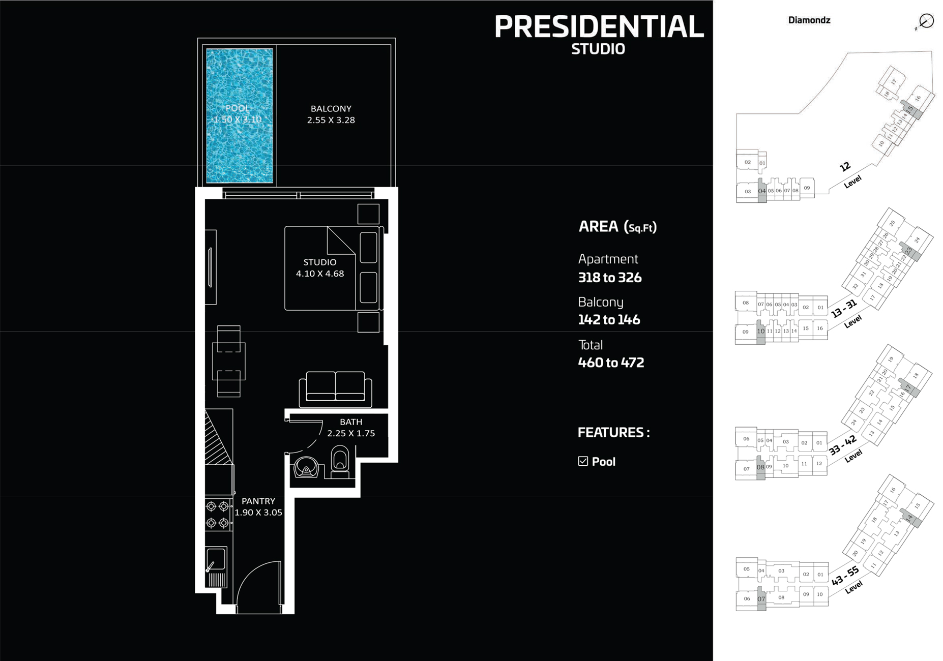Diamondz by Danube floor plan 1