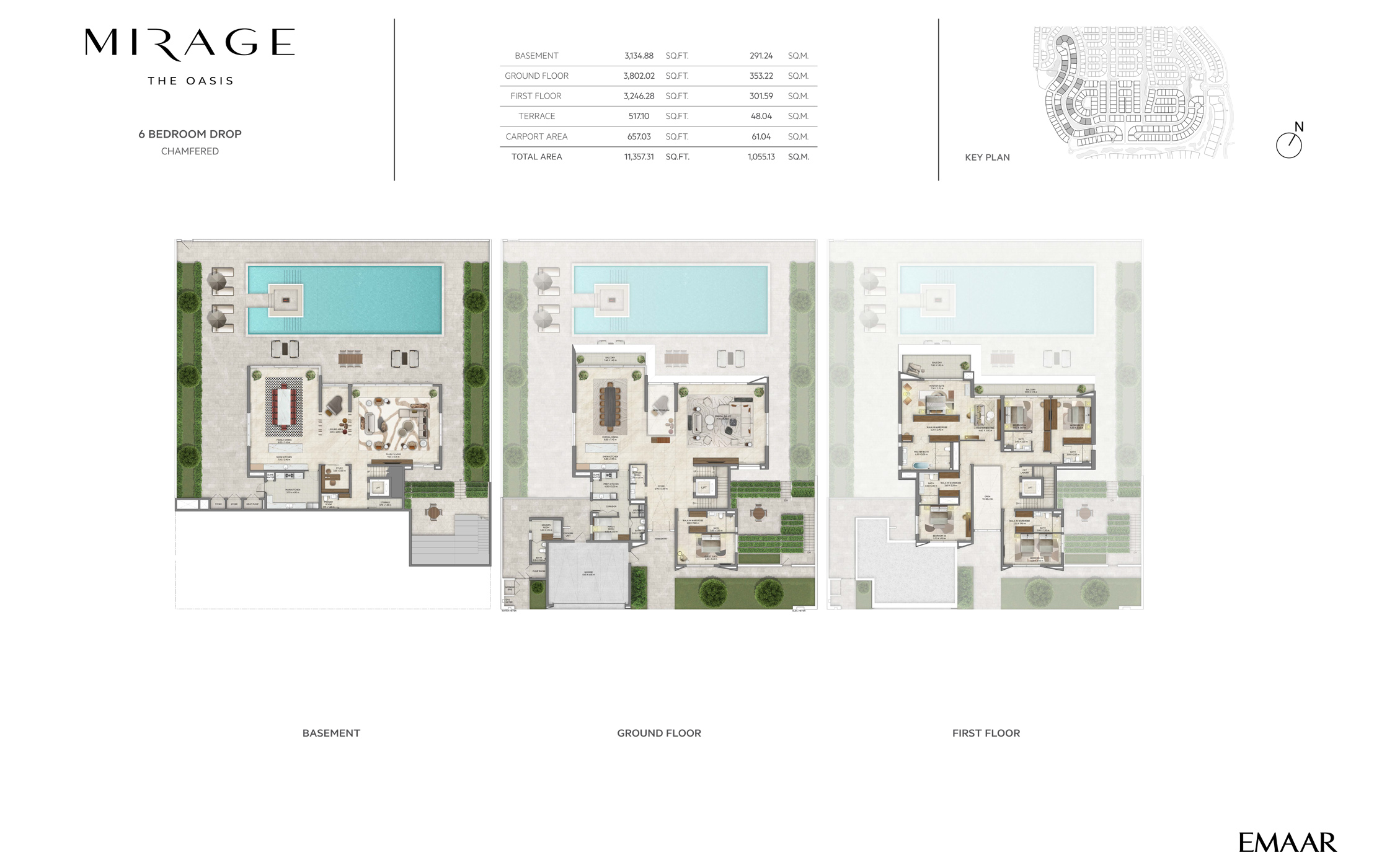 Mirage The Oasis floor plan 2