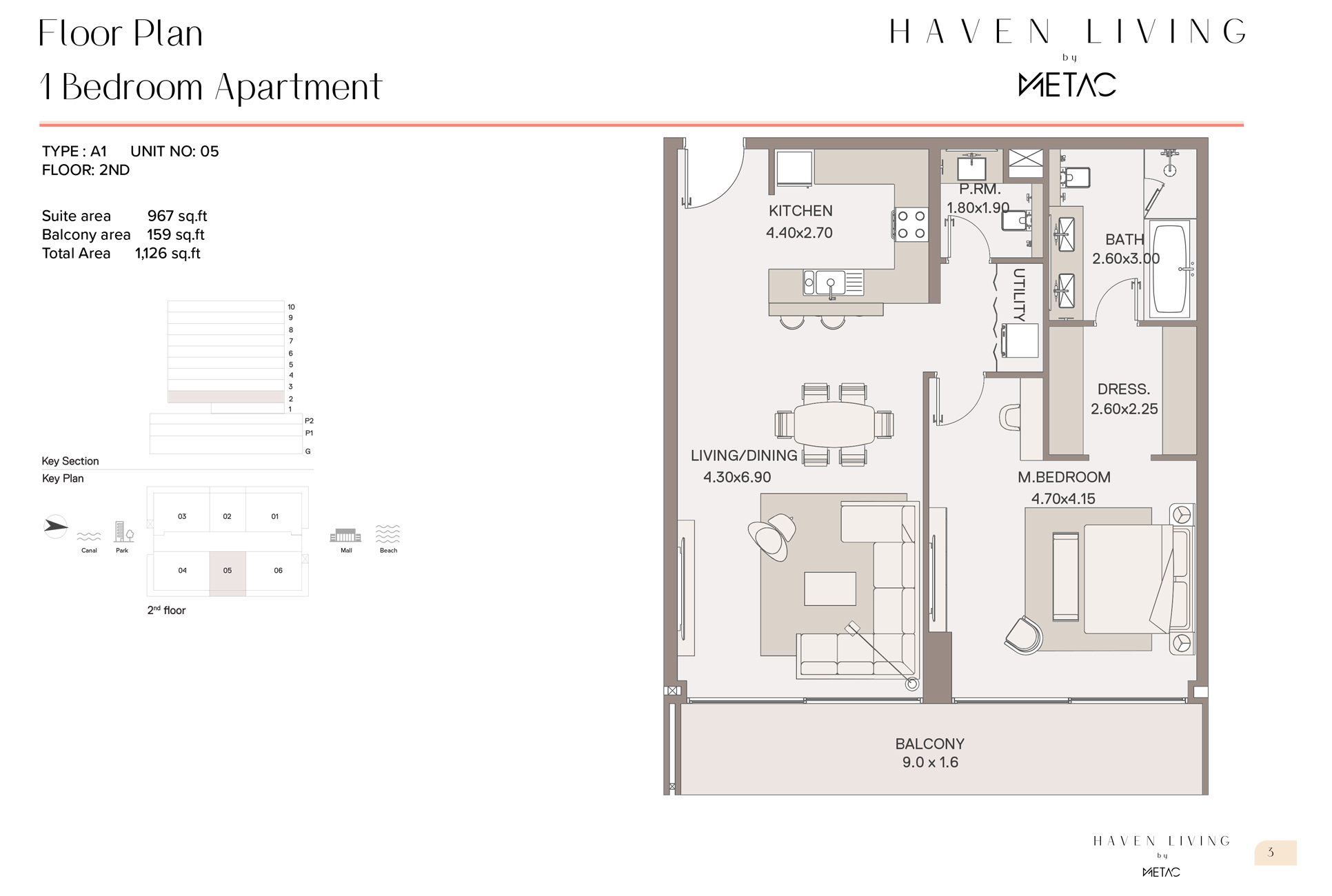 Haven Living by Metac floor plan 1