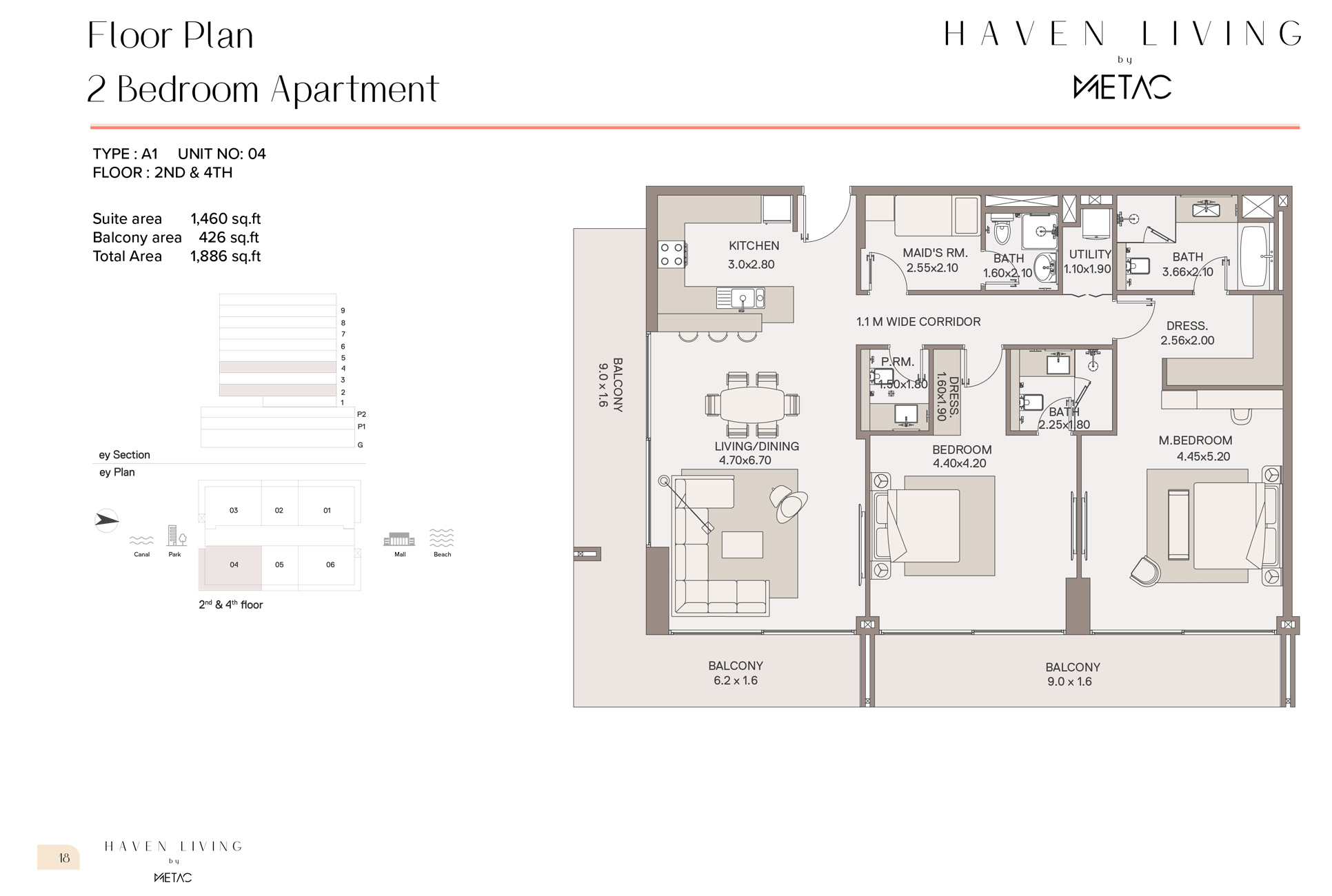 Haven Living by Metac floor plan 3