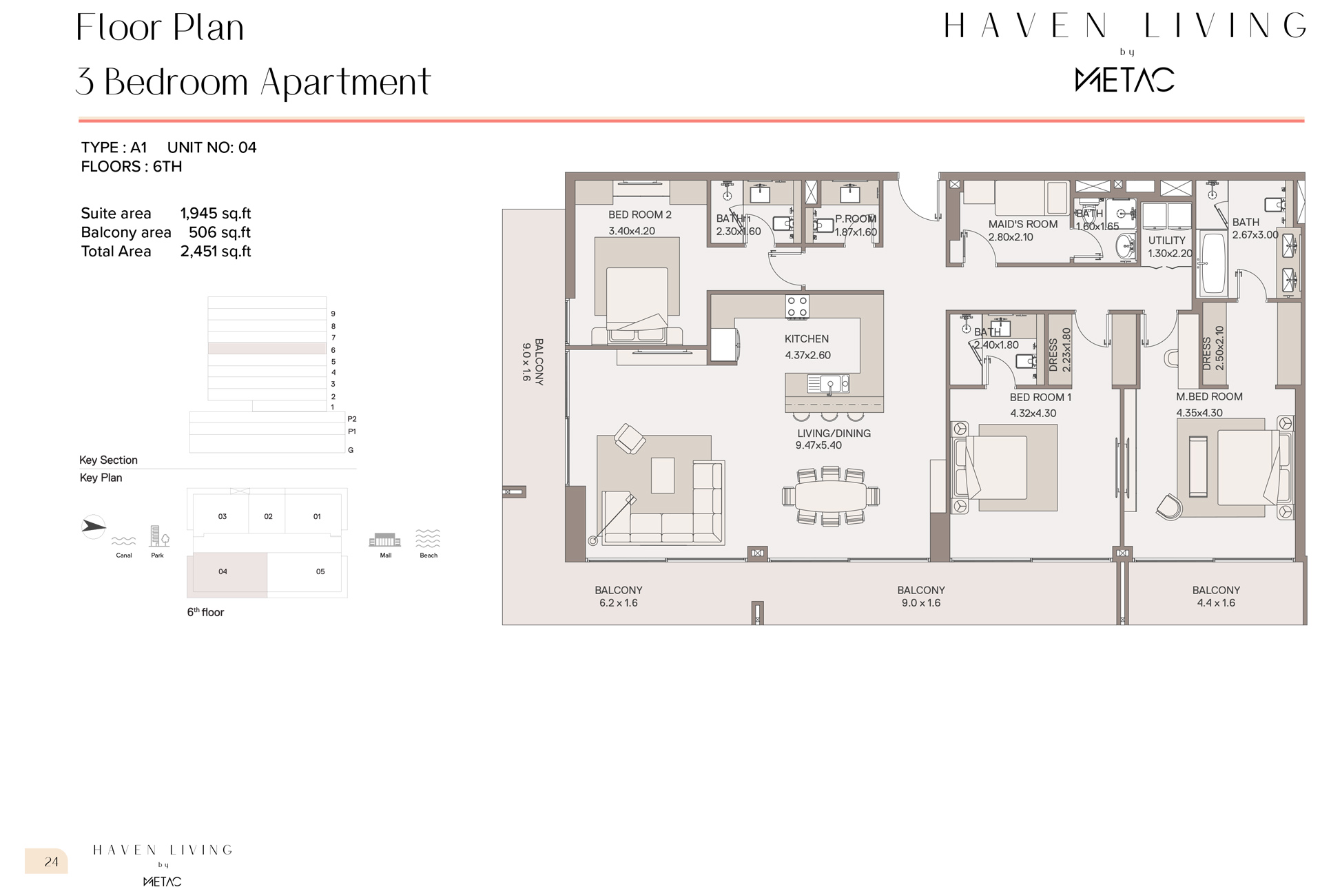 Haven Living by Metac floor plan 5