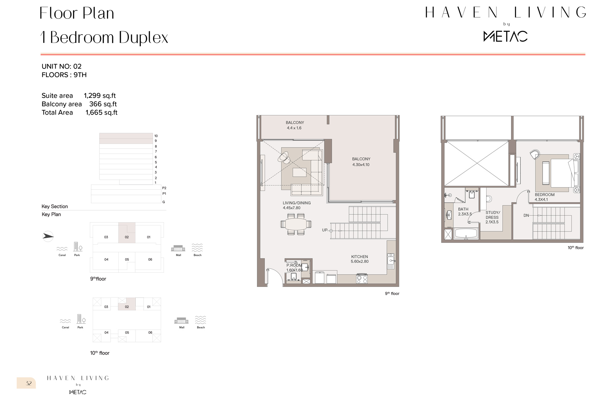 Haven Living by Metac floor plan 2