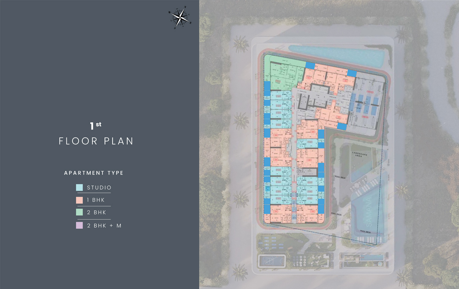 Samana Lake Views 2 floor plan 1