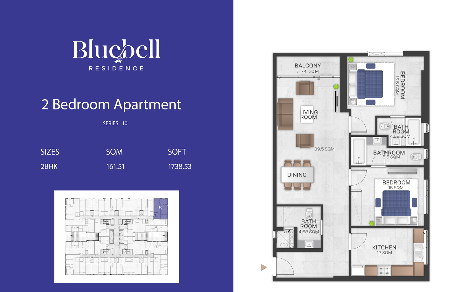 Bluebell Residence floor plan 2