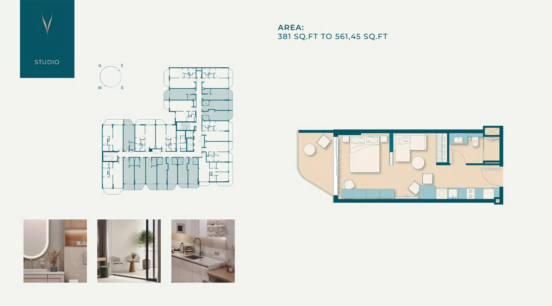 Vitality Residence at JVC floor plan 1