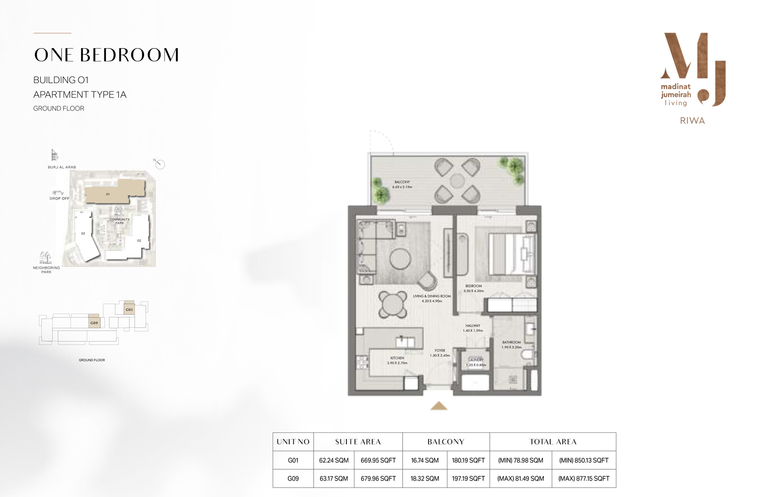 Riwa at MJL floor plan 1