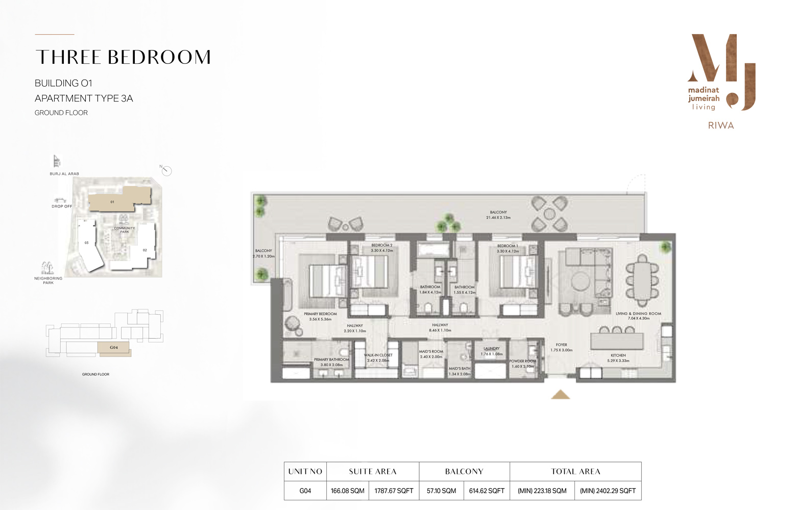 Riwa at MJL floor plan 3