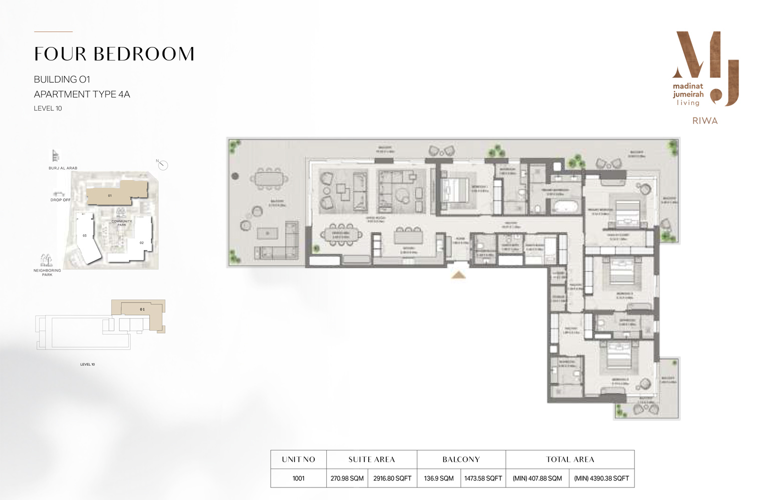 Riwa at MJL floor plan 4