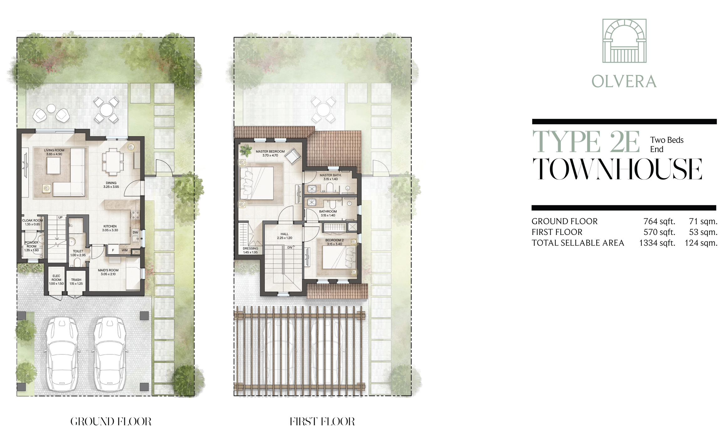 Olvera at Bloom Living floor plan 1