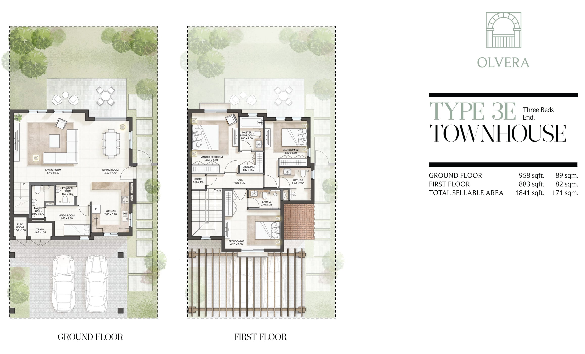 Olvera at Bloom Living floor plan 2