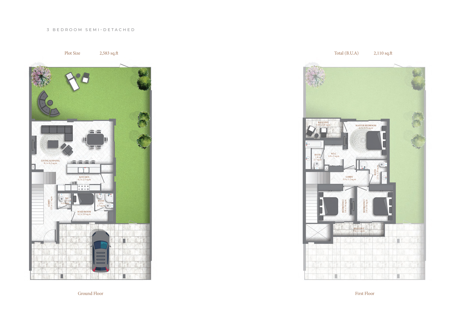 Falcon Island by Al Hamra floor plan 3