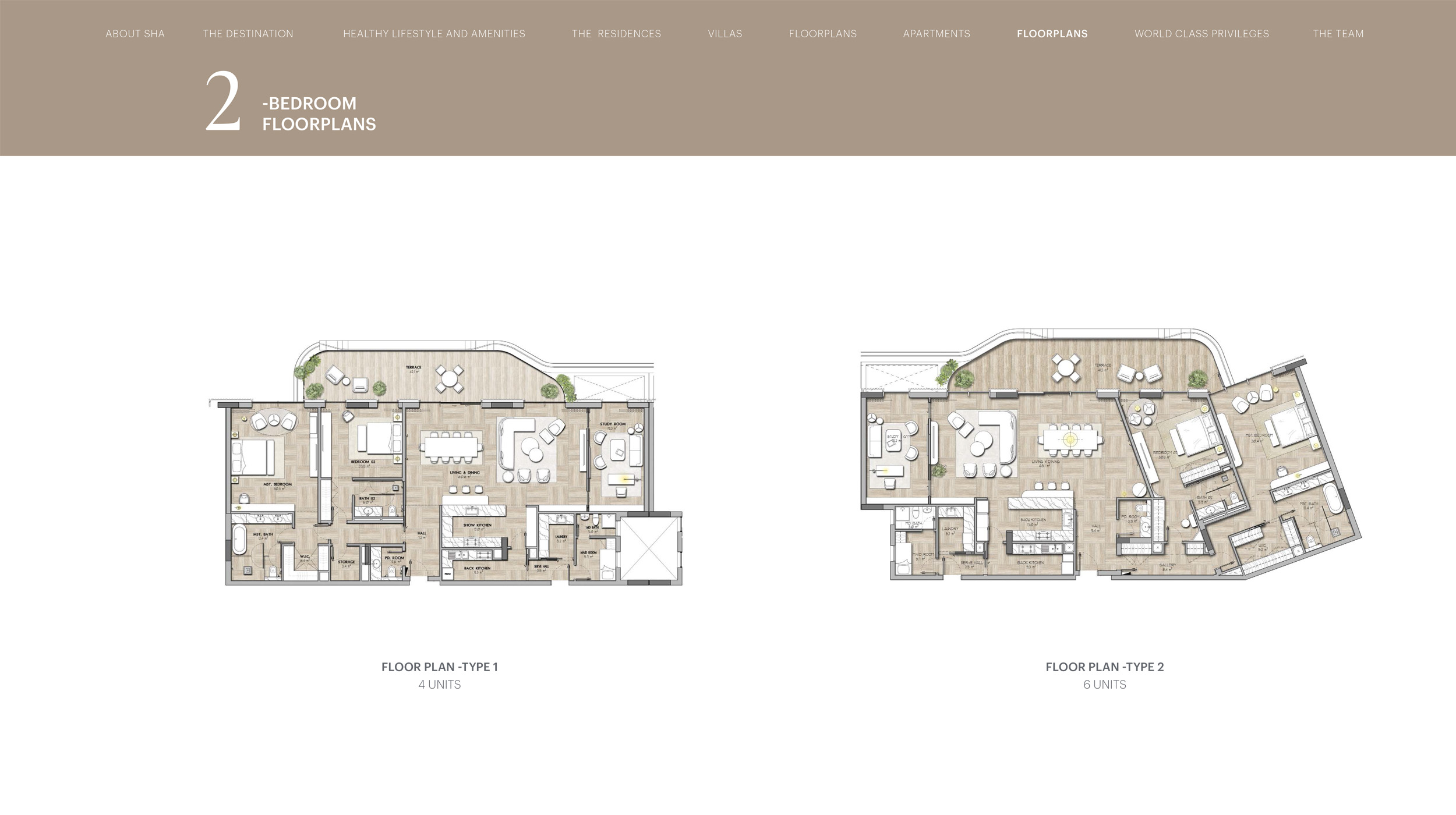 SHA Residences Emirates floor plan 2