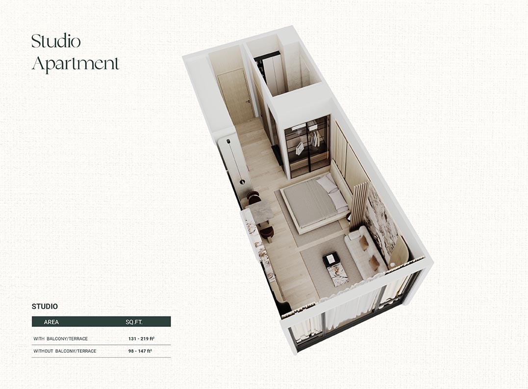 Binghatti Hills floor plan 1
