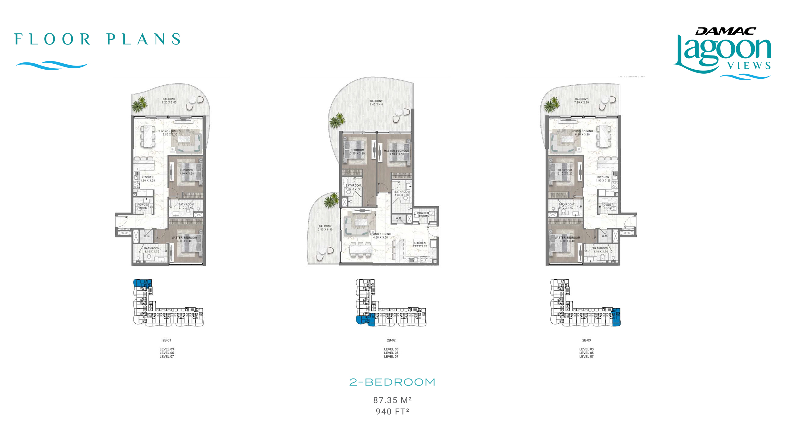 Damac Lagoon Views 2 floor plan 2