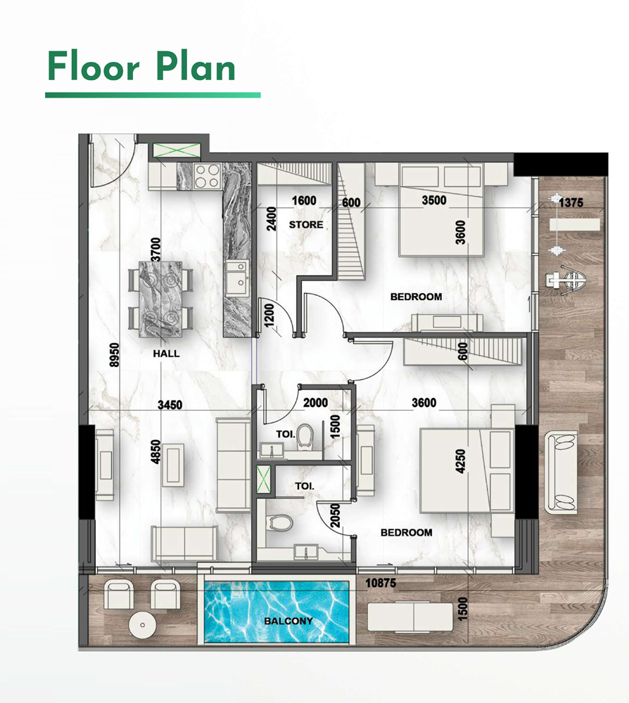 Peace Lagoons floor plan 4