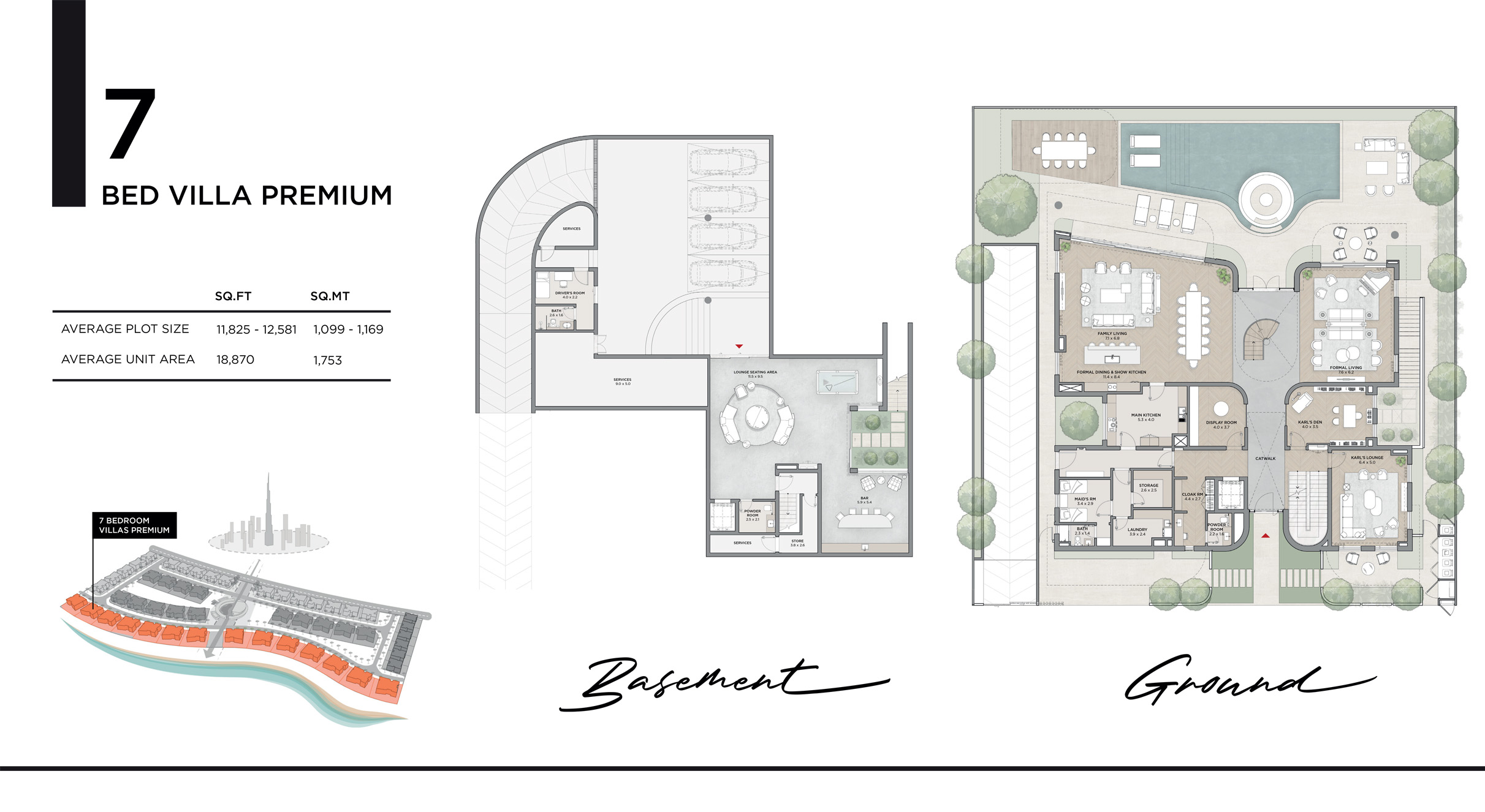 Karl Lagerfeld Villas floor plan 3