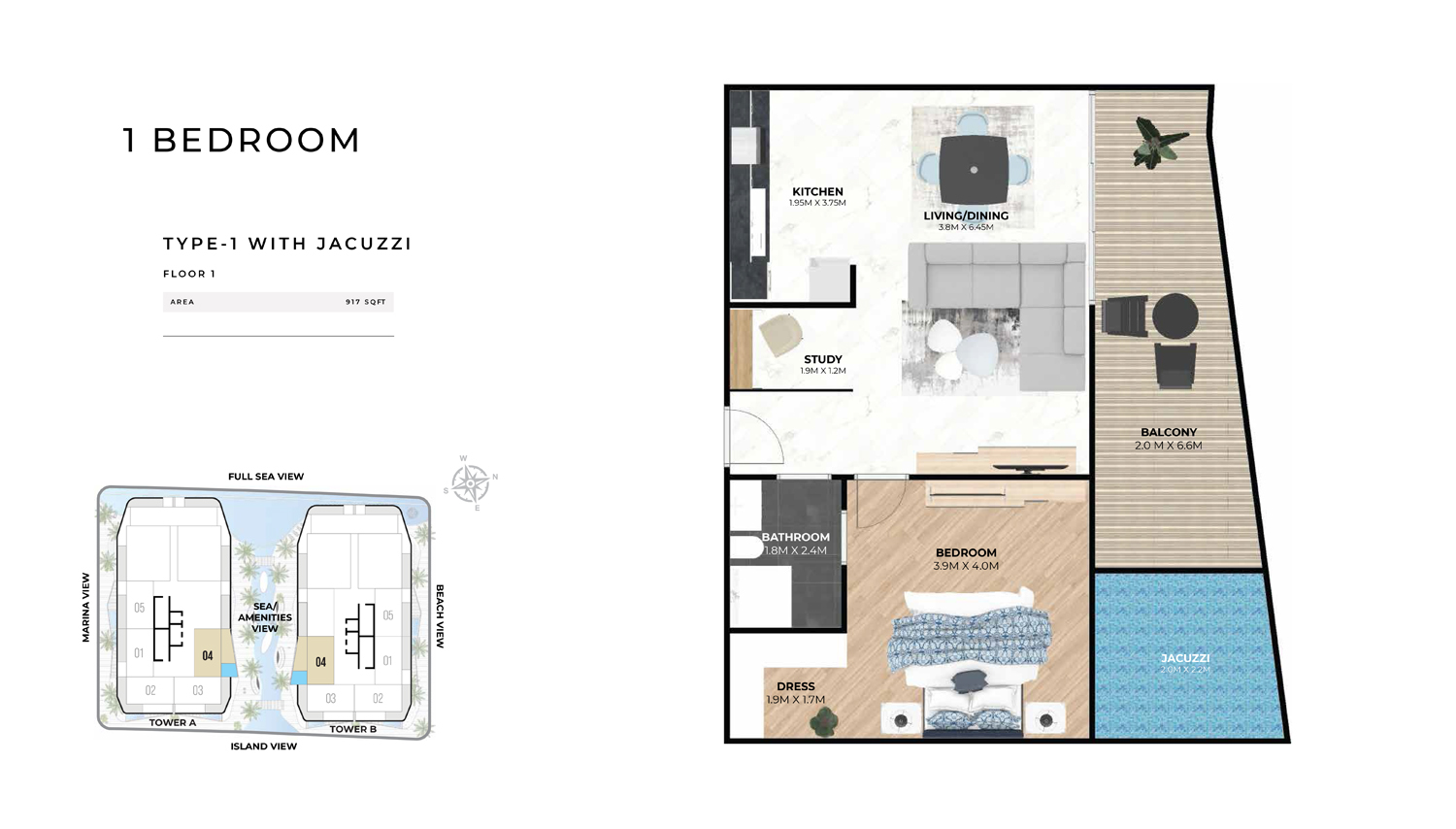 Hatimi Residences floor plan 1