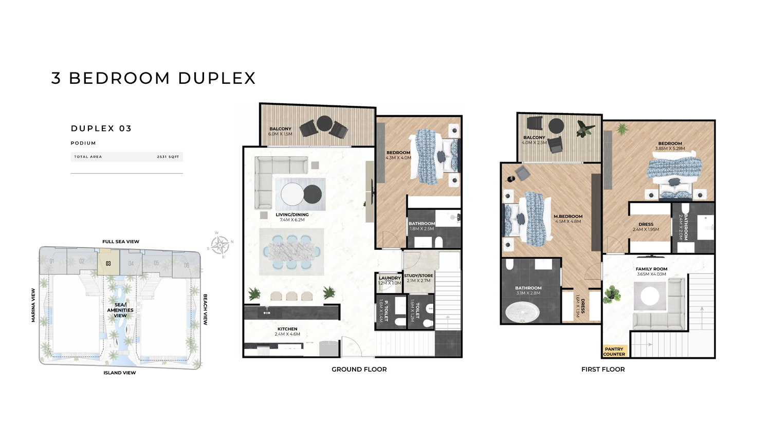 Hatimi Residences floor plan 6