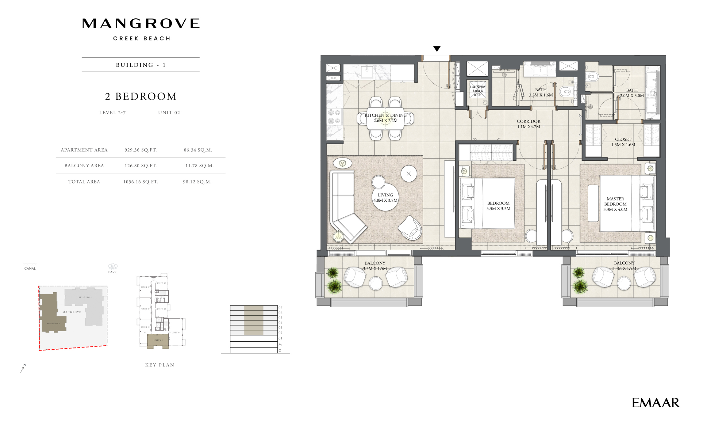 Mangrove at Creek Beach floor plan 2