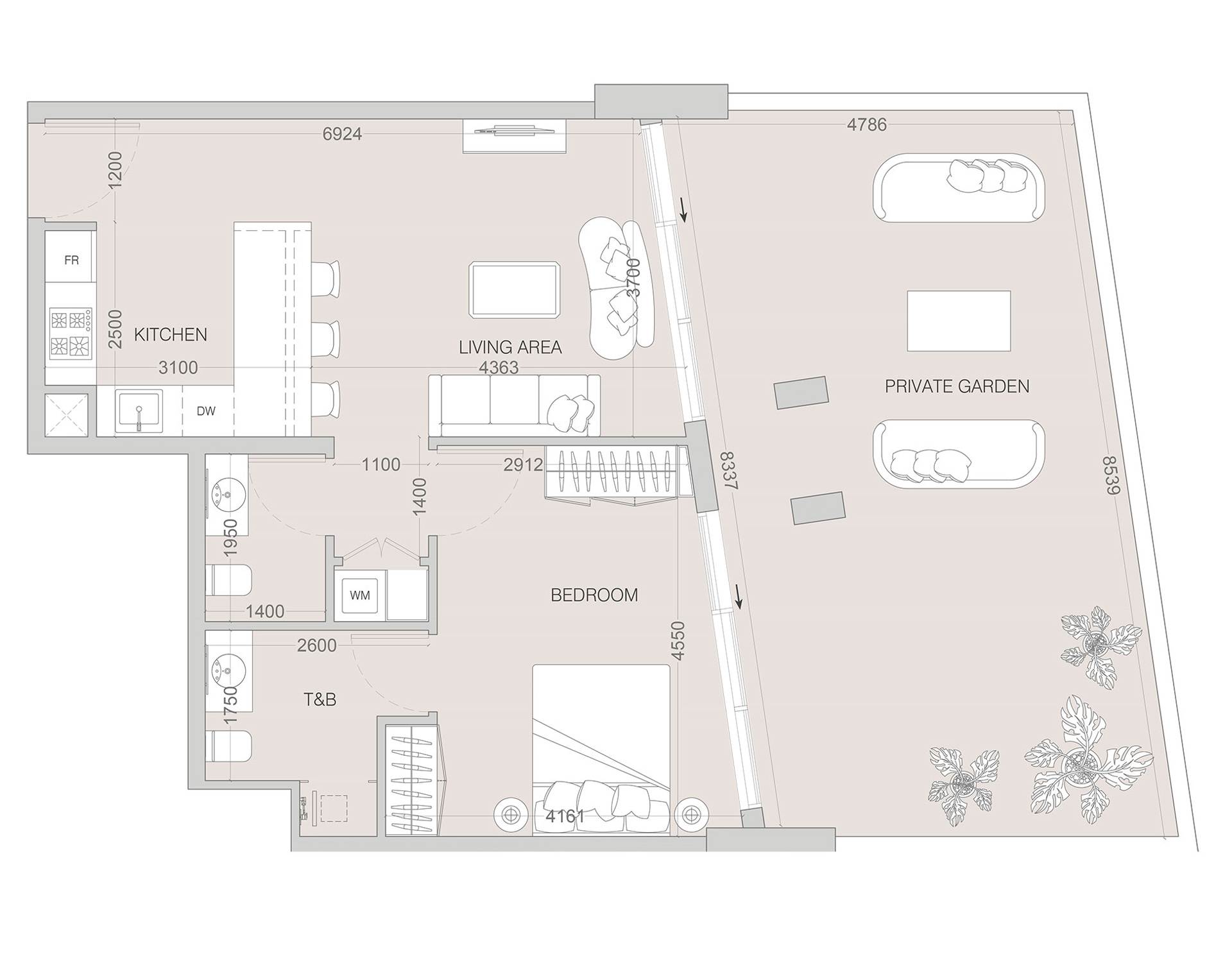 W1NNER Tower at JVT floor plan 1