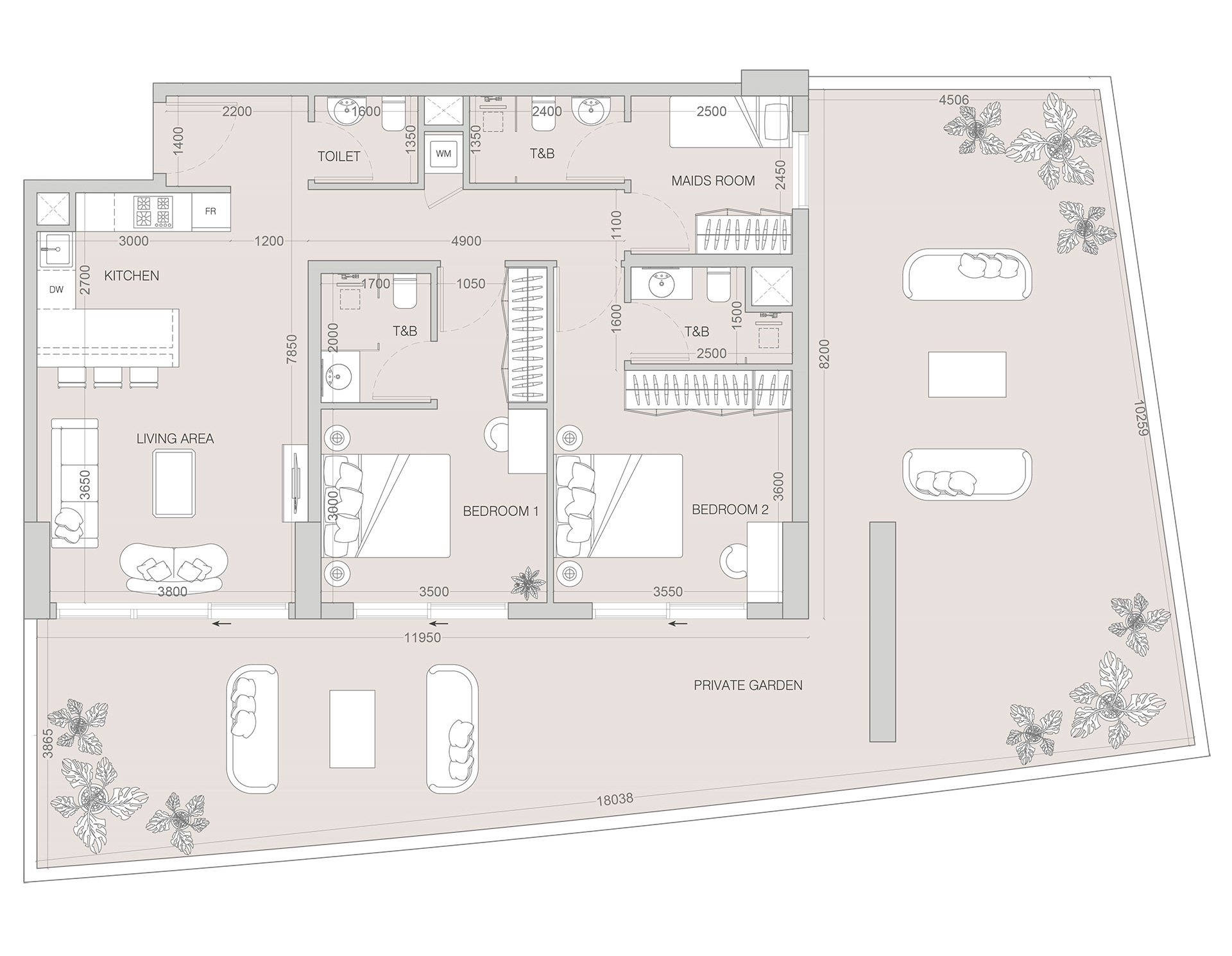 W1NNER Tower at JVT floor plan 3