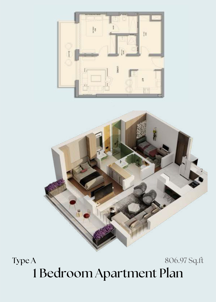 Emerald Vision Tower at JVT floor plan 2