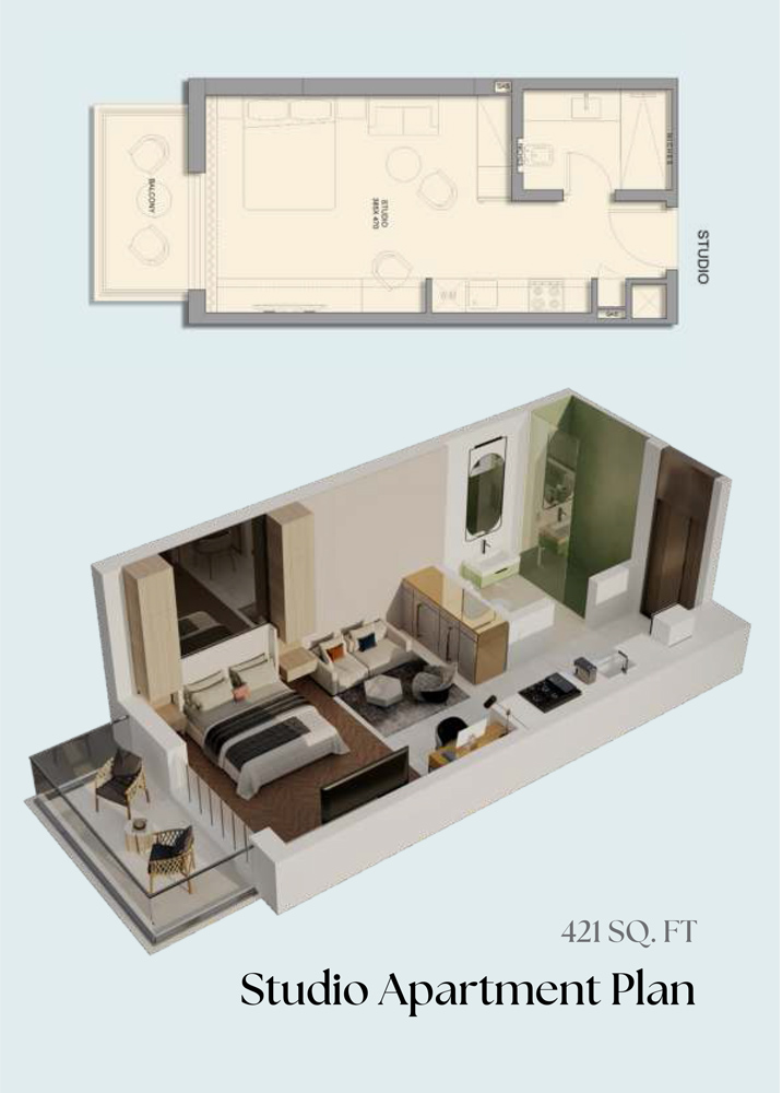 Emerald Vision Tower at JVT floor plan 1