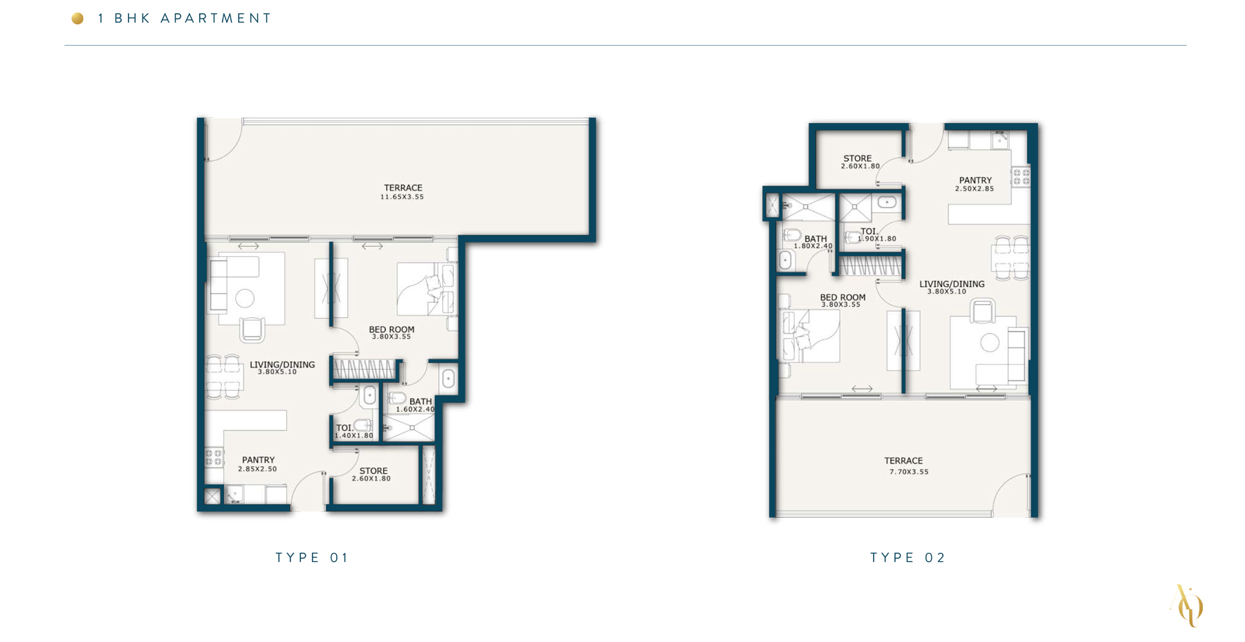 Enqlave at Al Furjan floor plan 2