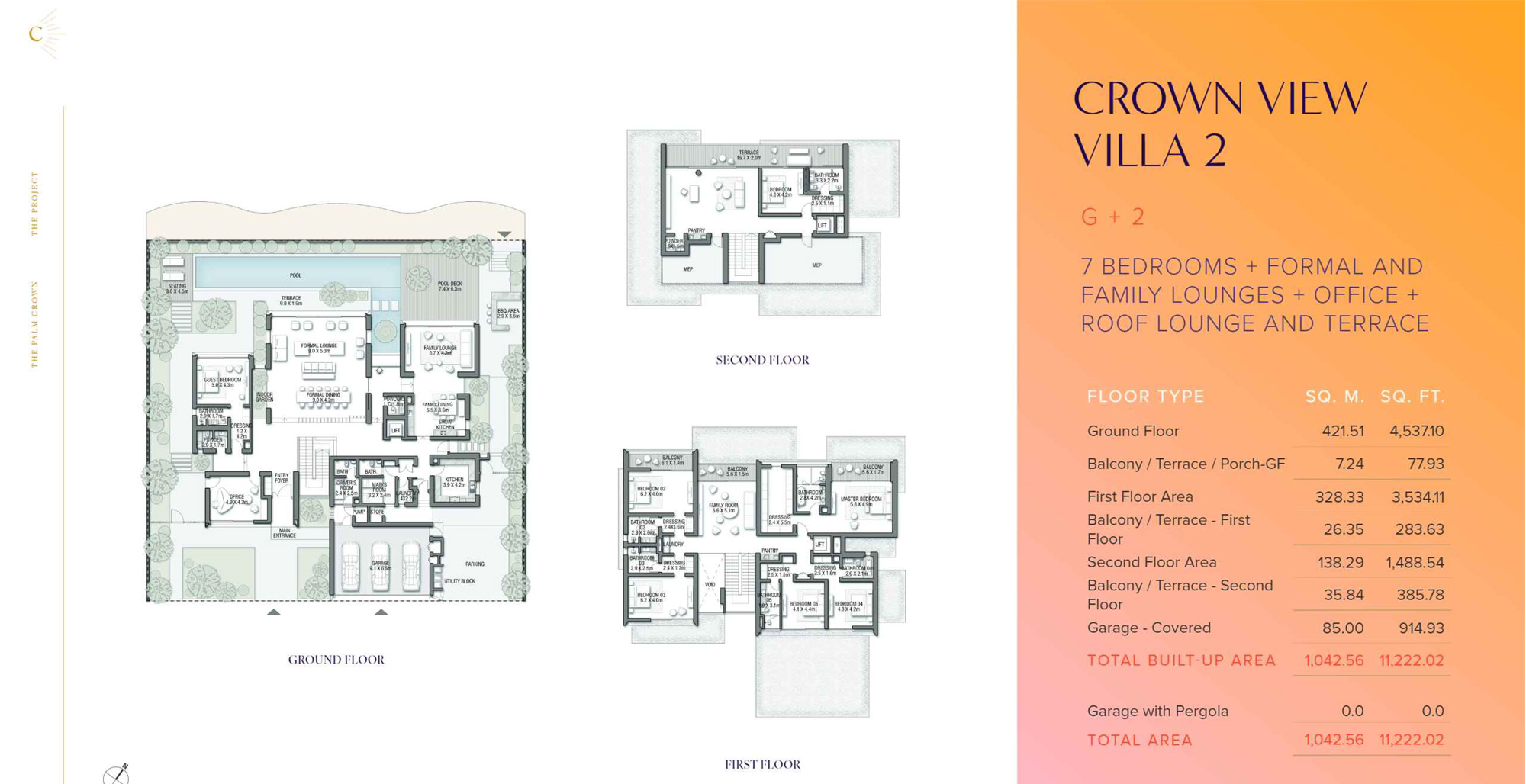 The Palm Crown by Nakheel floor plan 1