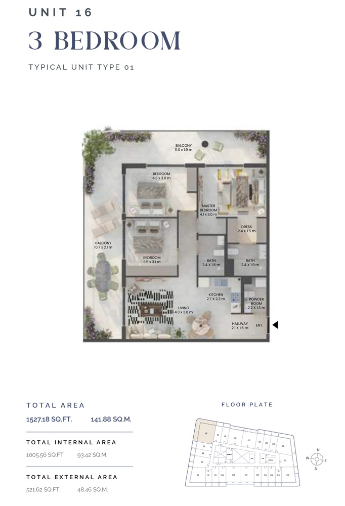 Weybridge Gardens 2 floor plan 4