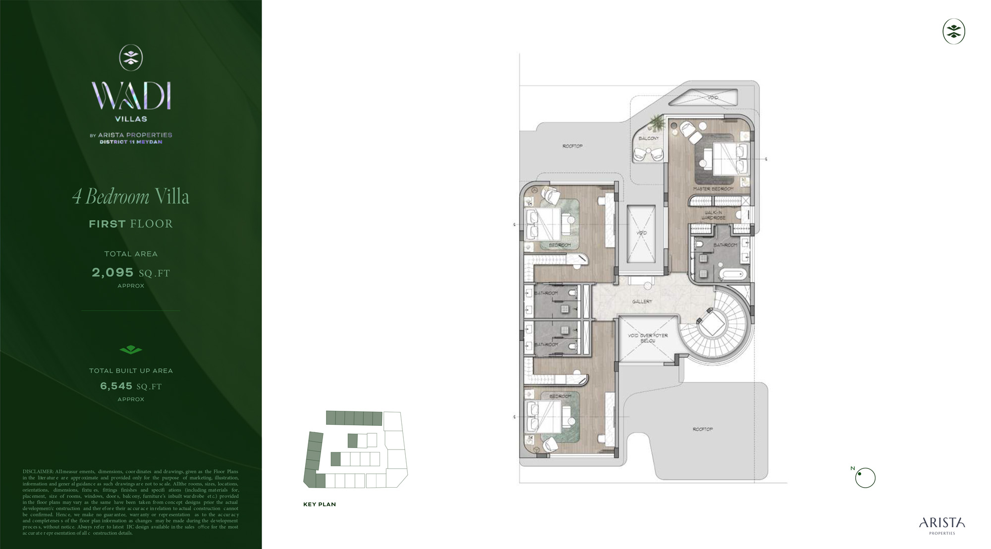 Arista Wadi Villas floor plan 1