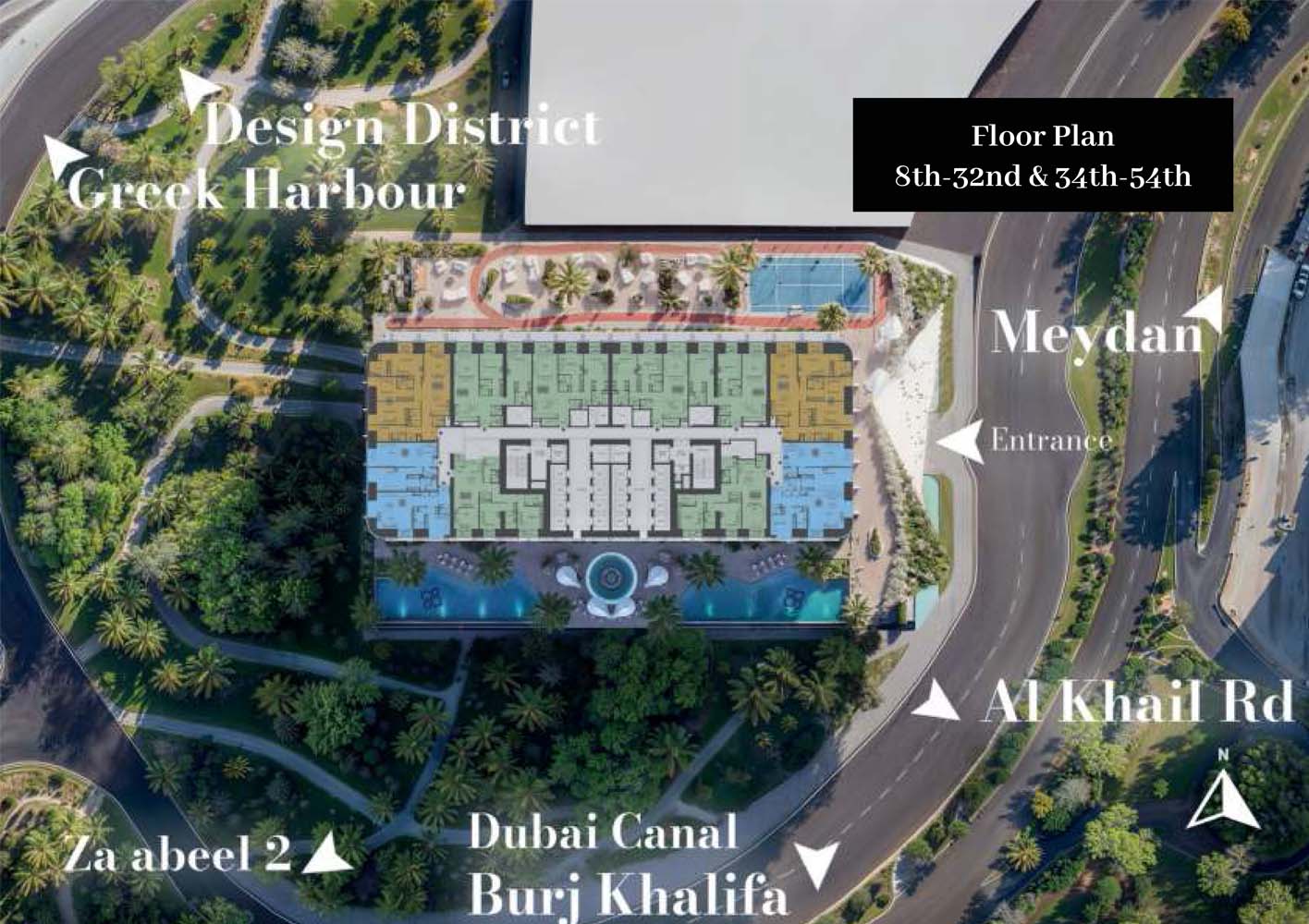 Tiger Sky Tower floor plan 2