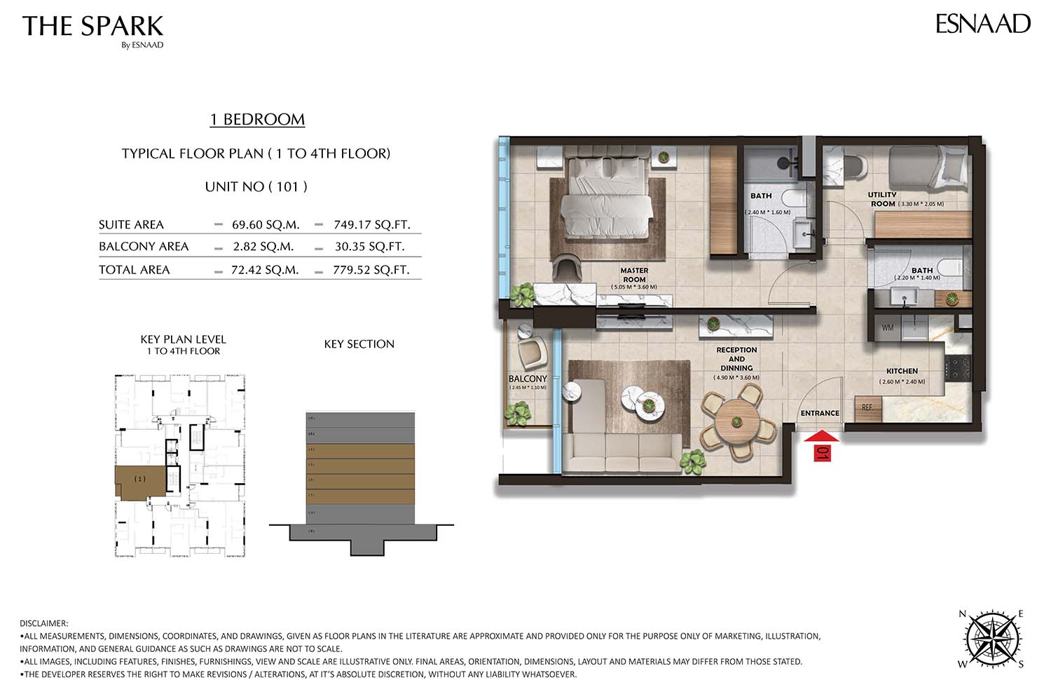 The Spark by ESNAAD floor plan 1