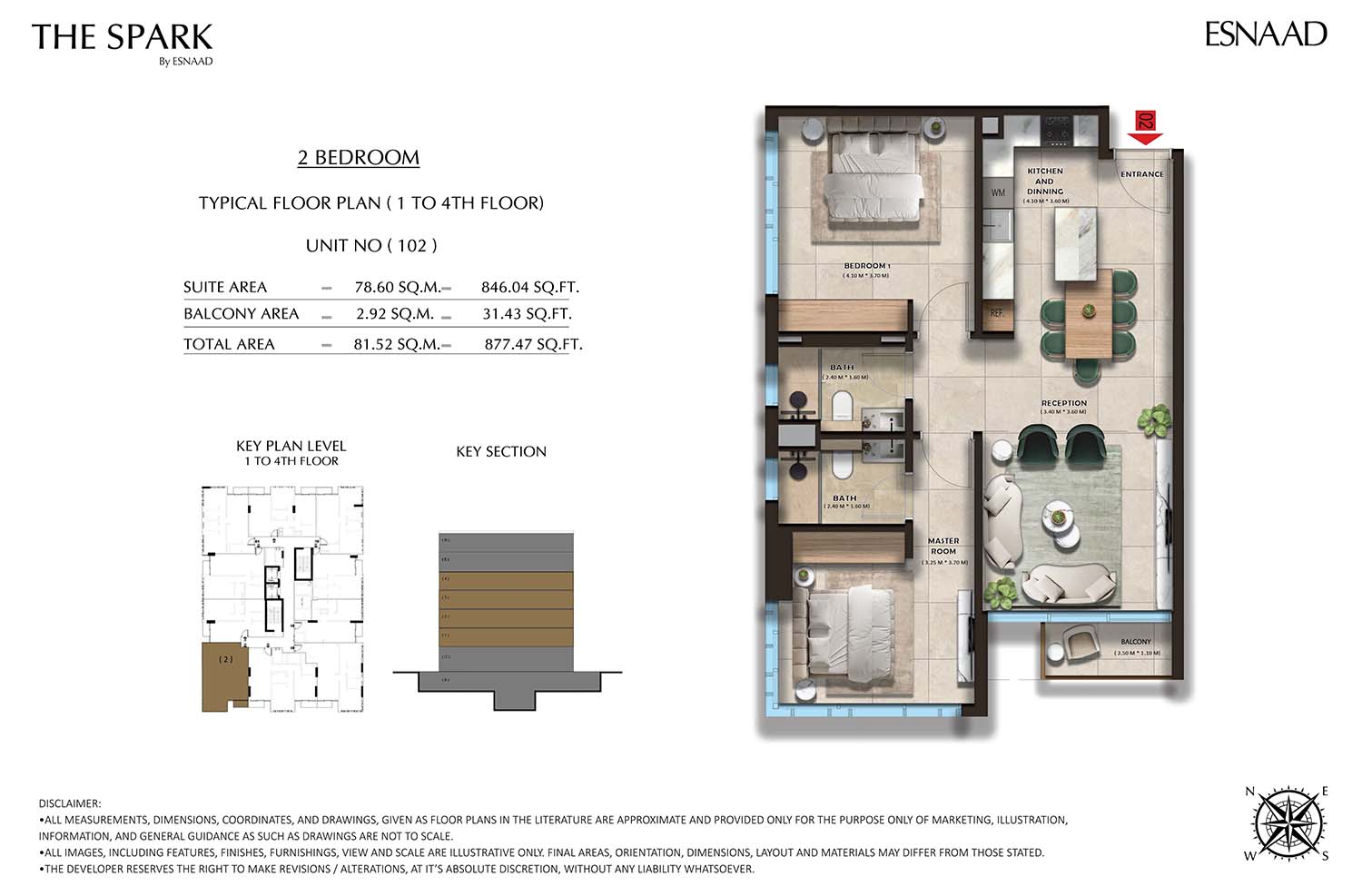 The Spark by ESNAAD floor plan 2