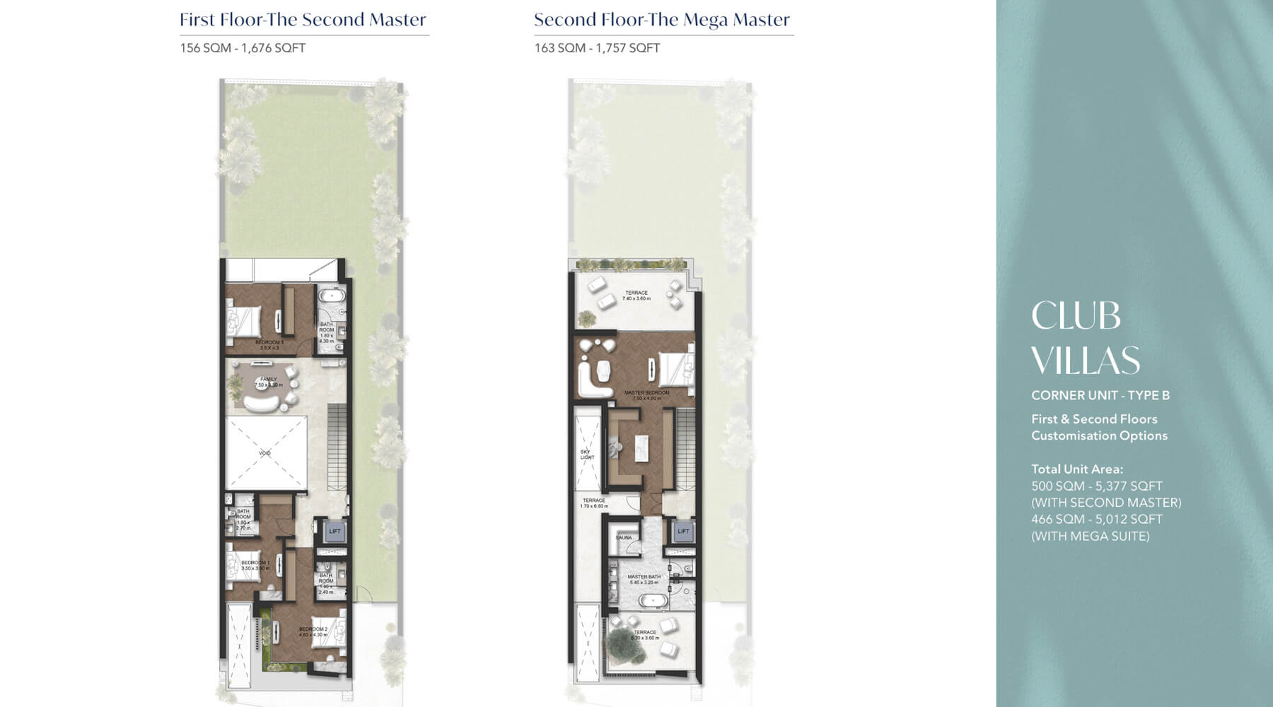 Plagette 32 at Tilal Al Ghaf floor plan 1