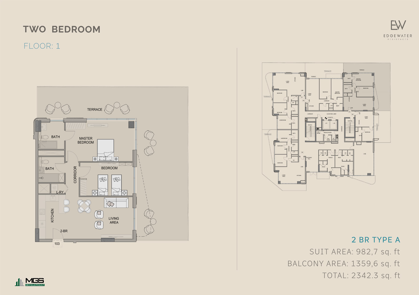 Edgewater Residences floor plan 2
